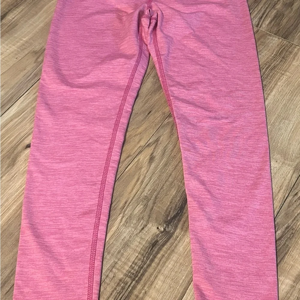 All in Motion Girls Active Leggings Athletic Pink Purple Waistband‎